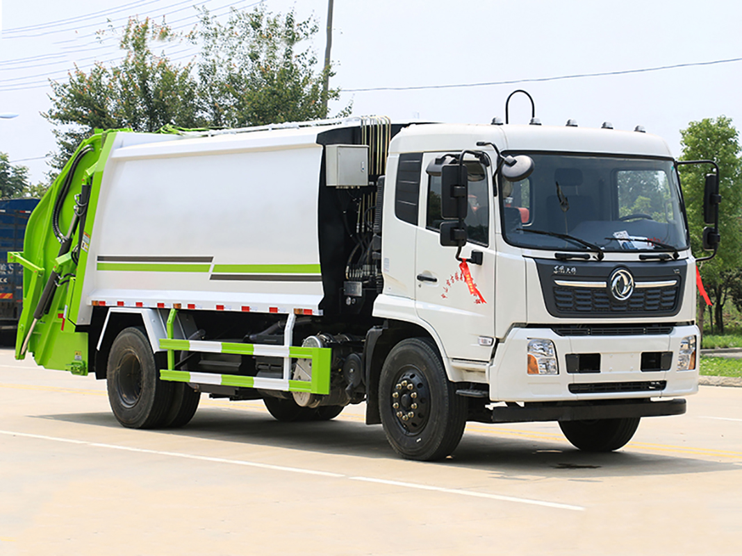 國(guó)六東風(fēng)天錦 14方 壓縮垃圾車(chē)