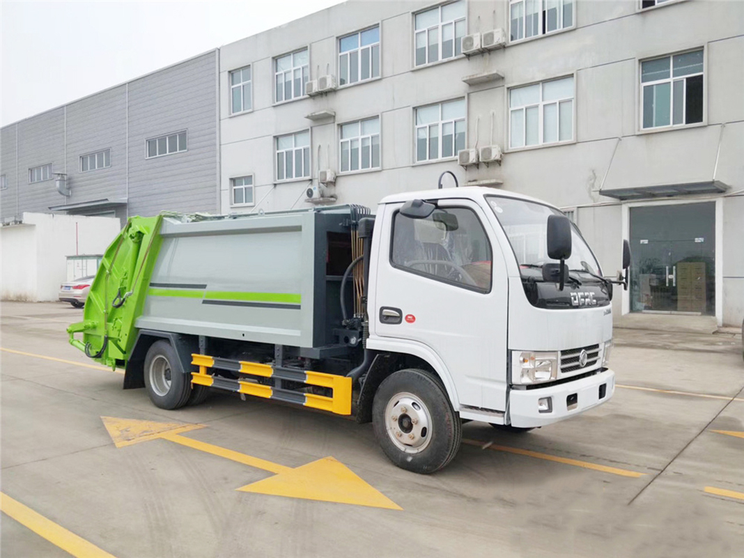 5方 地庫專用東風D6 壓縮垃圾車