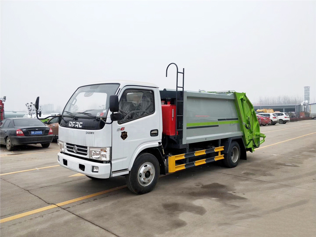 5方 地庫專用東風D6 壓縮垃圾車