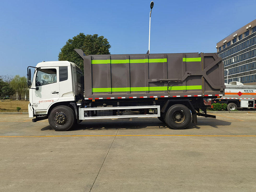 東風天錦掛桶垃圾車