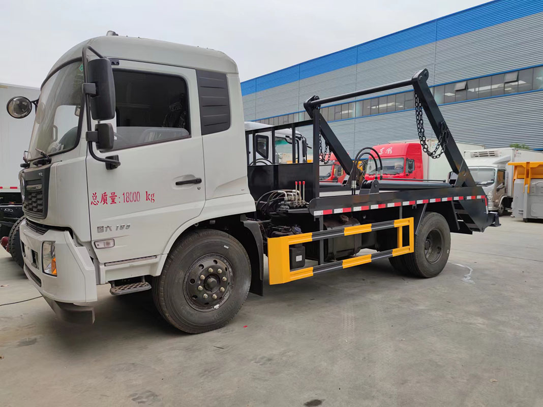 國六12立方東風天錦 擺臂垃圾車